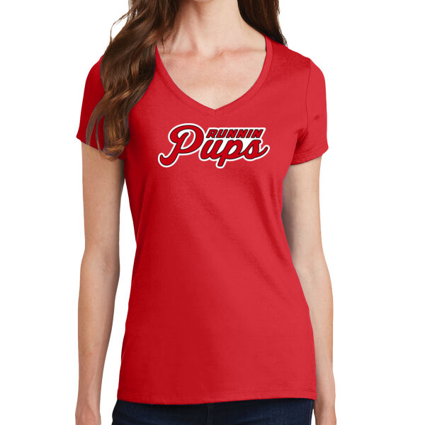 Runnin Pups Ladies T-Shirt Thumbnail